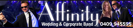 AFFINITY | Melbourne Wedding Band