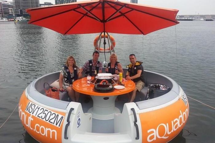 Aquadonut BBQ Boat Hire @ Docklands