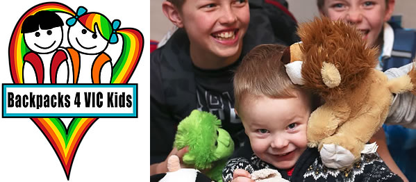 Backpacks 4 VIC Kids