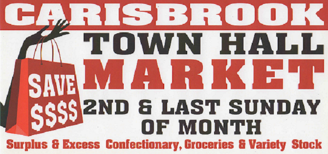 Carisbrook Town Hall Market | 2nd Sunday