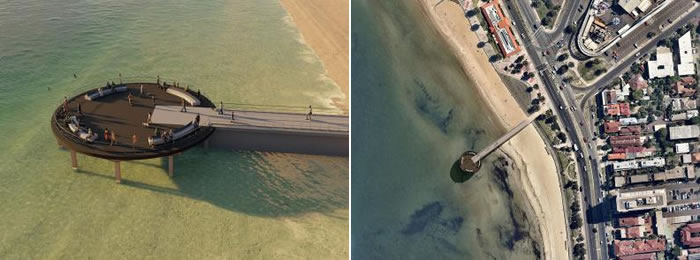 Circle of Reflection: St Kilda Beach Pier