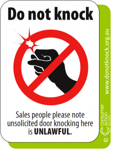 Do Not Knock | Sticker