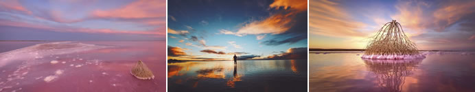 Lake Tyrrell - Sea Pink Lake