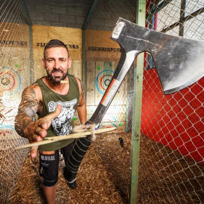 Hit The Target Axe Throwing at Lumber Punks Perth