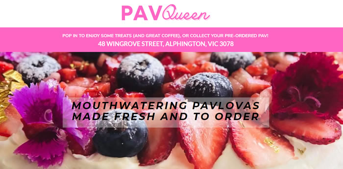 Pav Queen: Pavlova Cafe