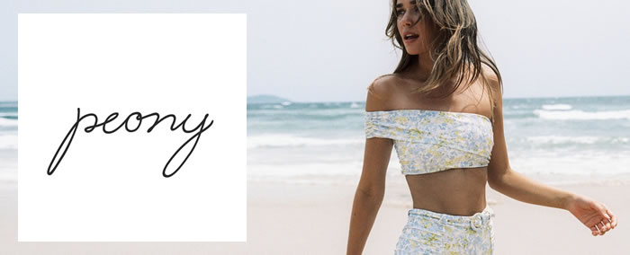 Peony Swimwear