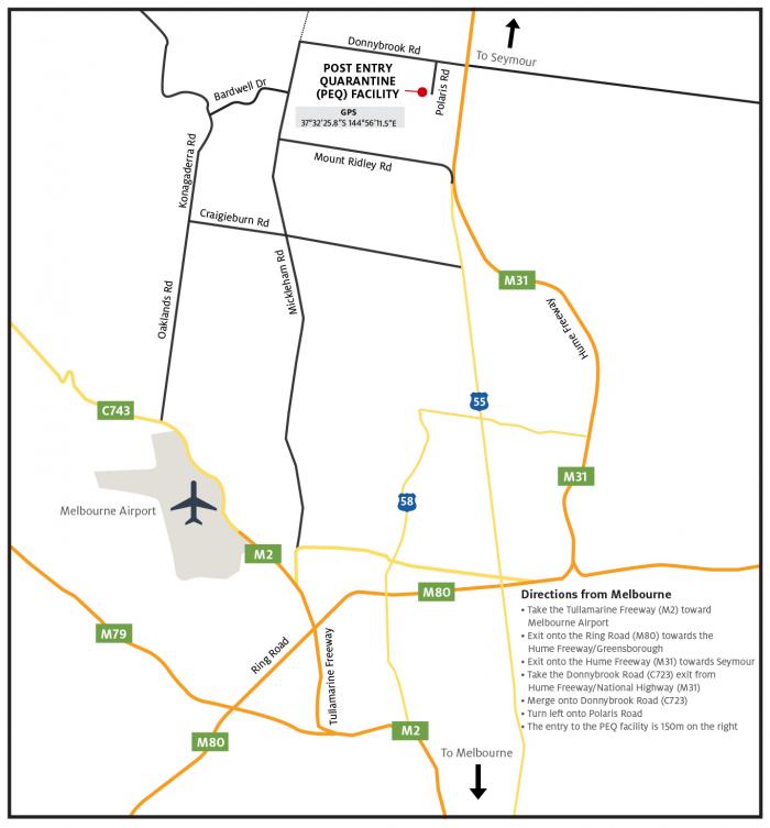 Mickleham Post Entry Quarantine Facility - Animals