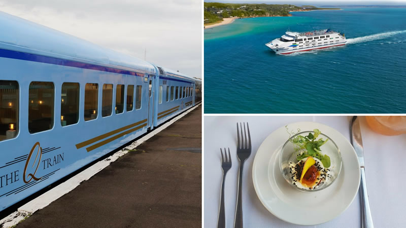Sail Rail & Dine | Q Train + Ferry from Sorrento Sail Rail & Dine | Q Train + Ferry from Sorrento