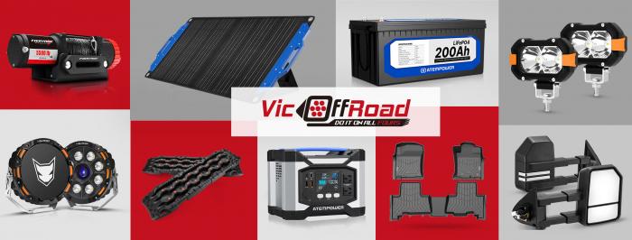 VicOffroad: 4x4 Battery Solar & 12V Caravan & Trailer Parts
