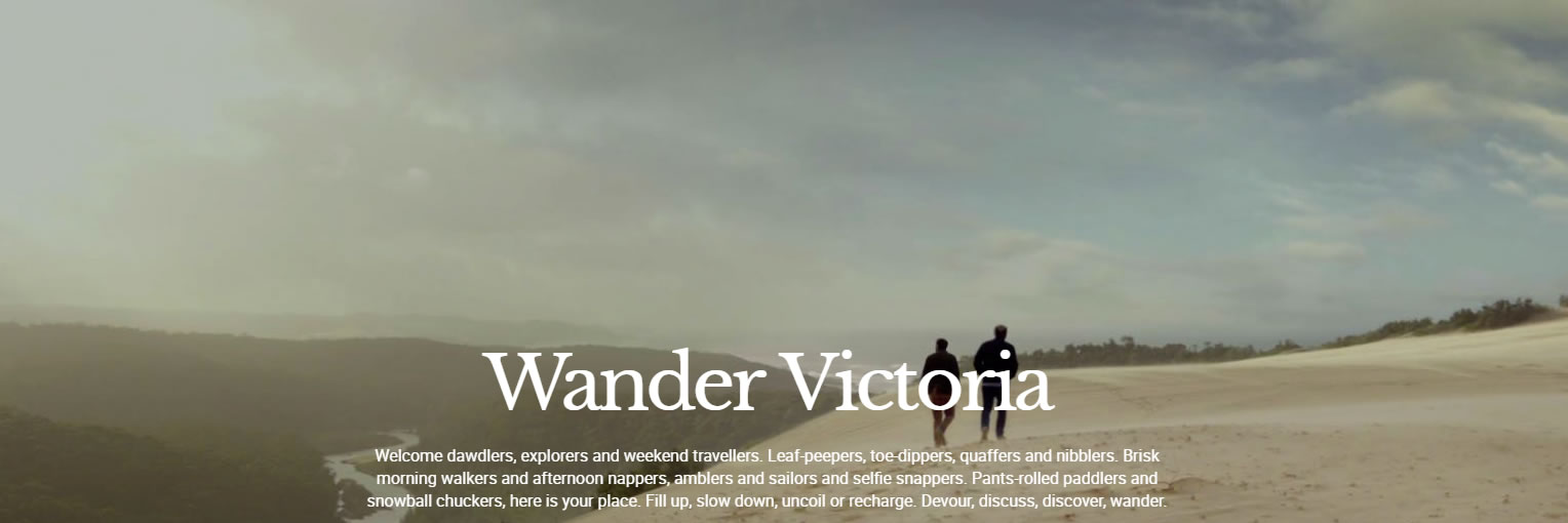 Visit Melbourne: Wander Victoria