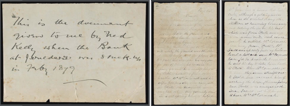 Jerilderie Letter