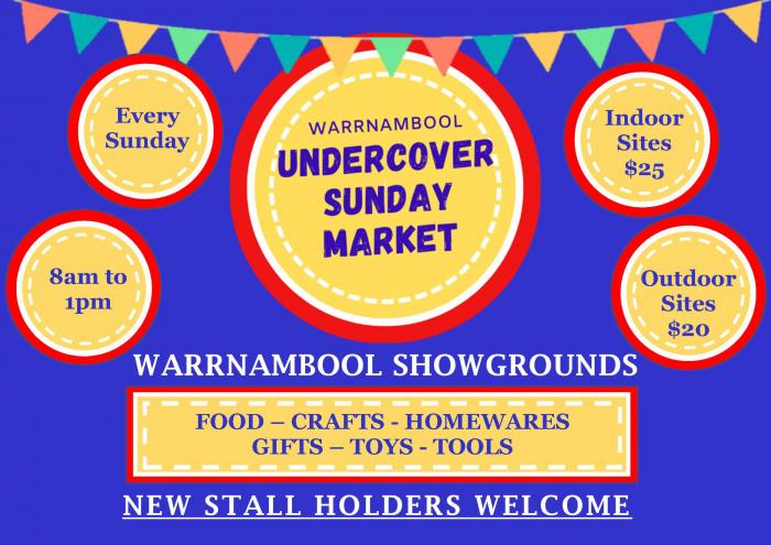 Warrnambool Undercover Sunday Market