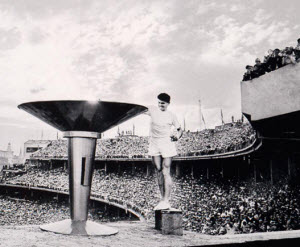 Olympic Flame Hoax