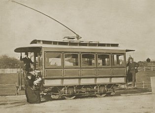 First Electric Tram Route First Electric Tram Route