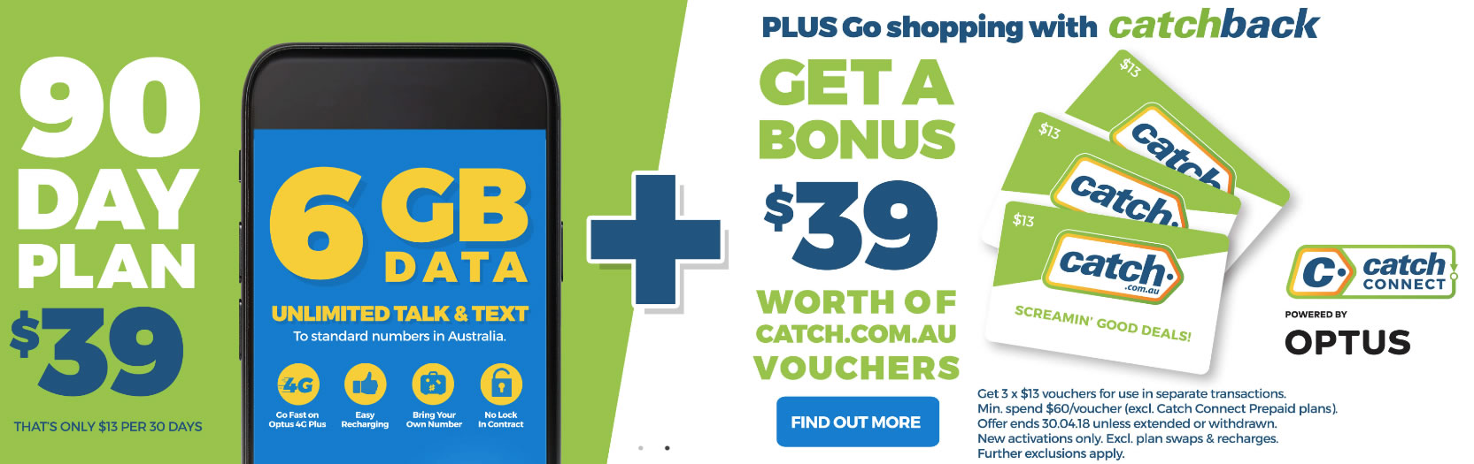 Mobile: 90 Day Plan 6GB = $39