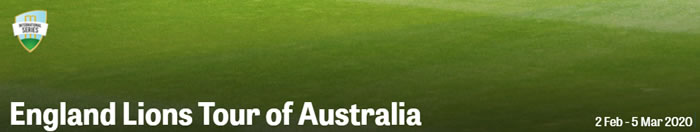 Australia A Men v England | England Lions Tour Australia A Men v England | England Lions Tour