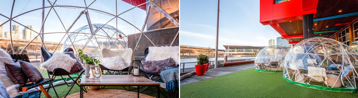Igloo Wonderland | The Wharf Hotel Igloo Wonderland | The Wharf Hotel