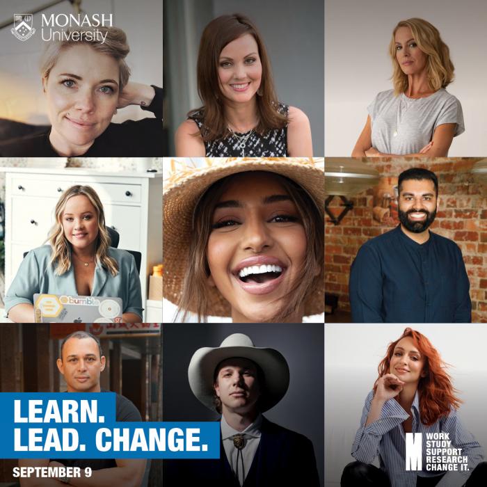 Monash University: Learn. Lead. Change.