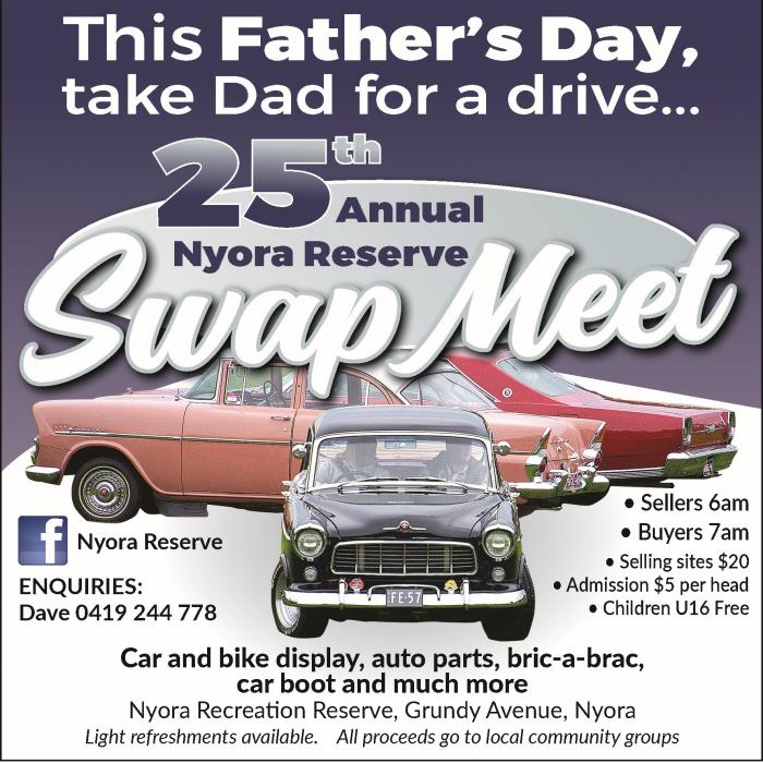 Nyora Fathers Day Swap Meet 2023