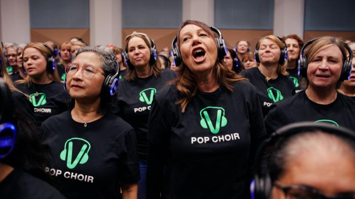 Voices set to soar as mega group Pop Choir takes to the stage