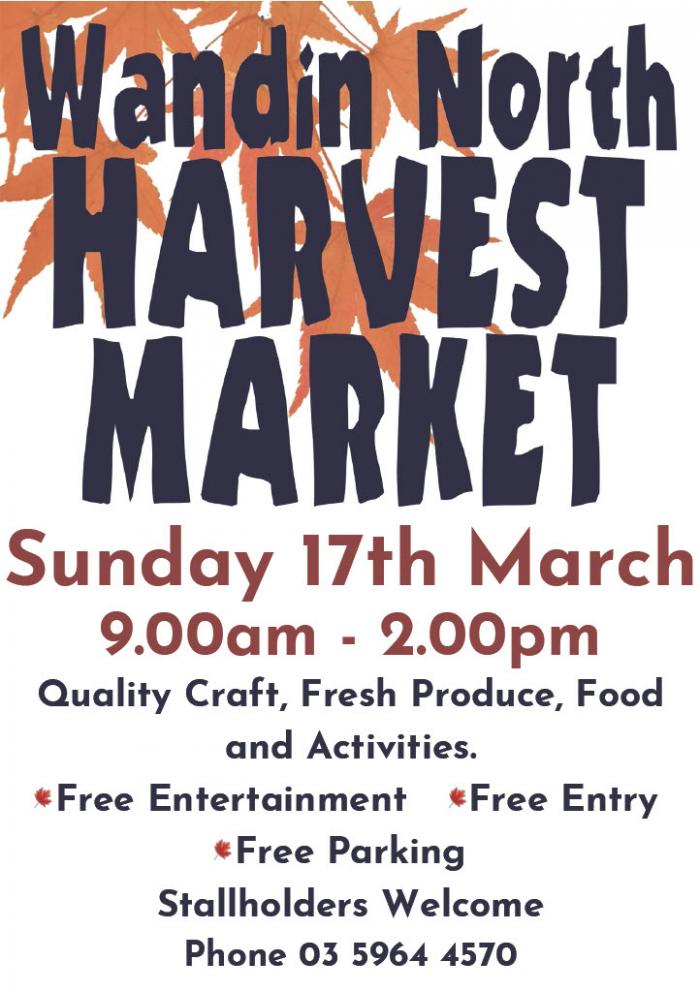 Wandin North Harvest Market 2024
