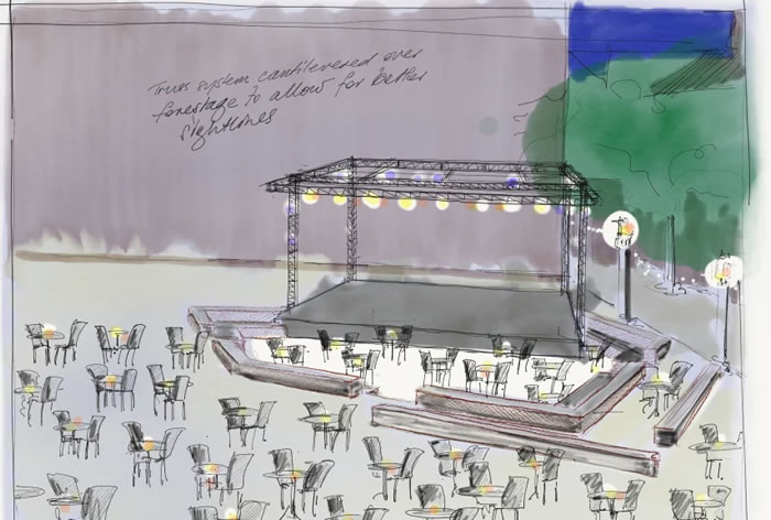 Malthouse Outdoor Stage