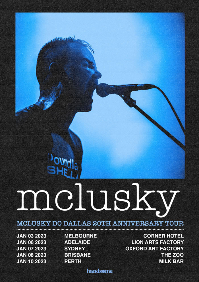 mclusky Australian Tour 2023