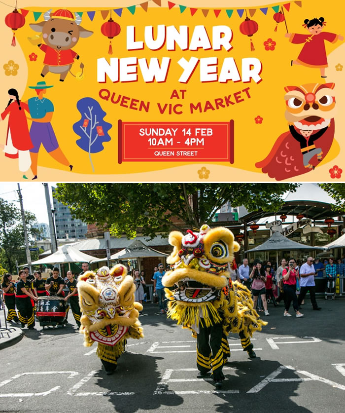 Lunar New Year at Queen Victoria Market