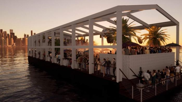 A T E T - Floating Outdoor Venue